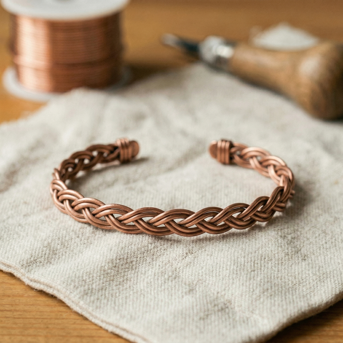 Tobillera de Cobre