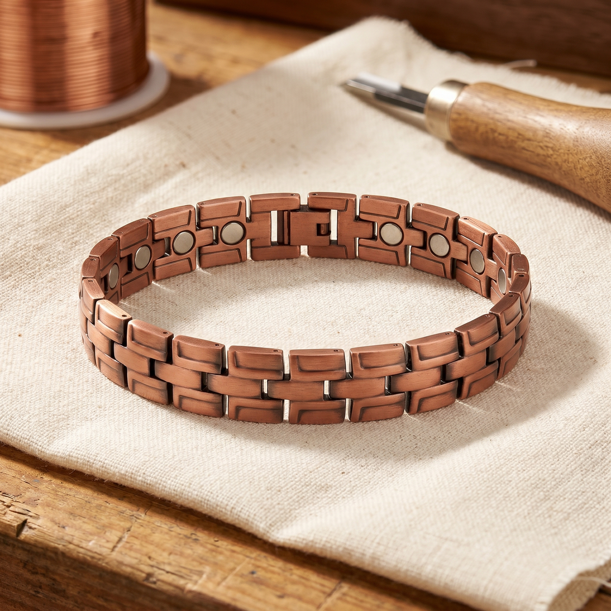 Pulsera de Cobre para Hombre Tojo