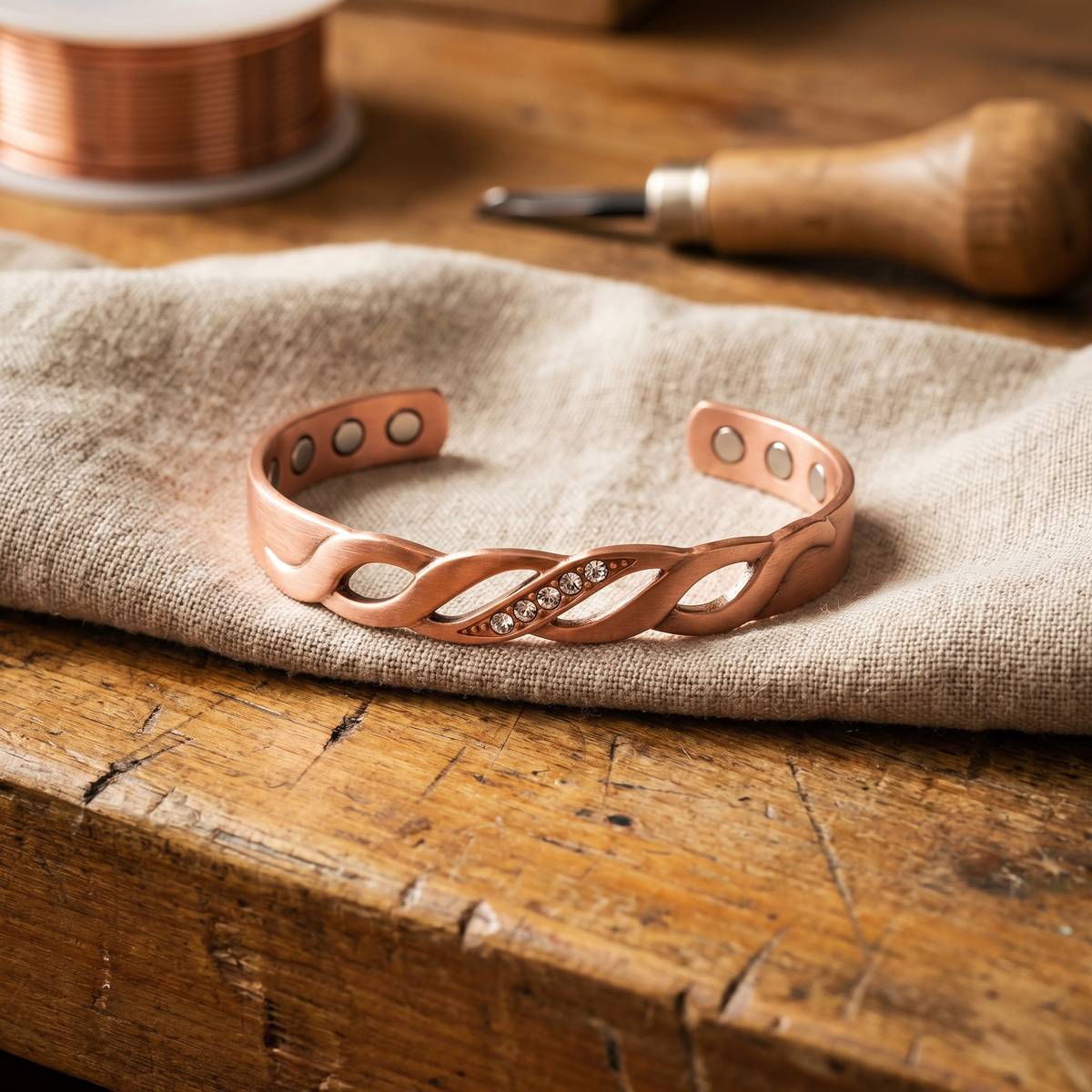 Pulsera de cobre