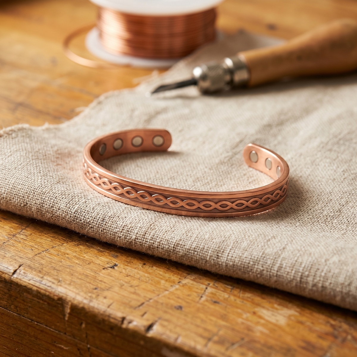 Pulsera de Cobre Corriente