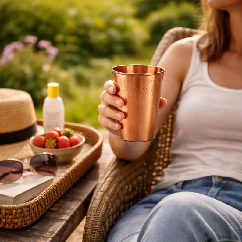 350 ml Vaso de Cobre Simple